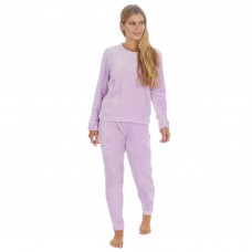 Lillac Shimmer Fleece Pyjamas