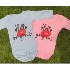 Hello Gorgeous Baby Vest